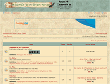 Tablet Screenshot of hp-zauberwelt.forenworld.at